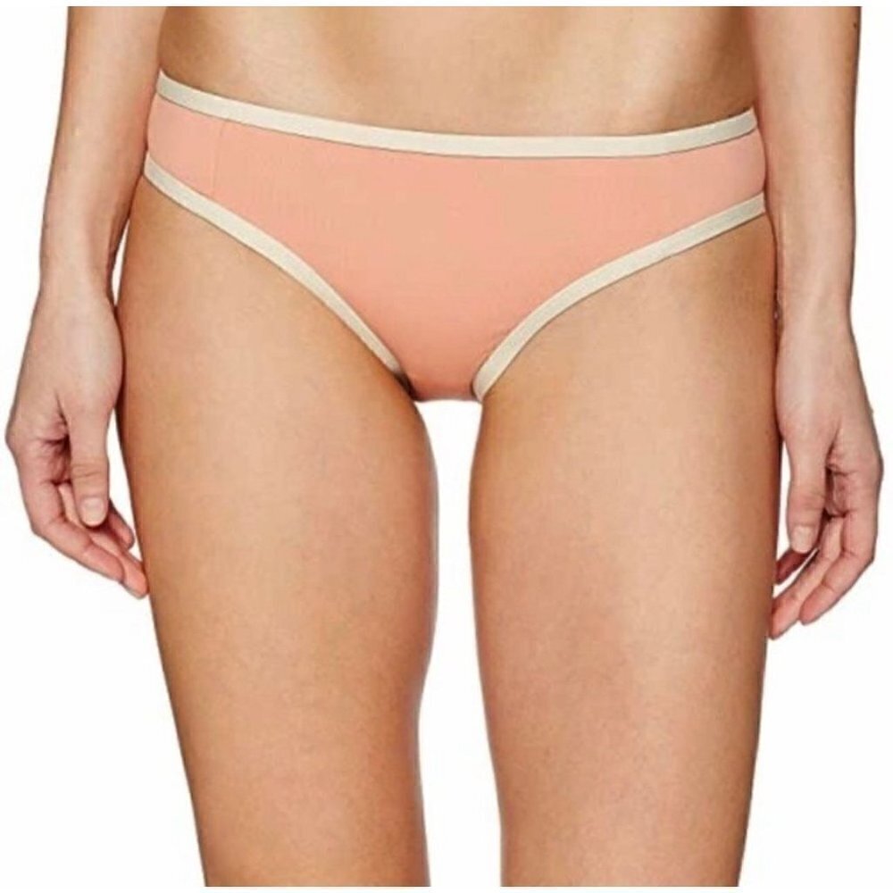 NWT Tavik Jayden Moderate Swim Bottom Color Blocked in Desert Clay/Tapioca - Sma